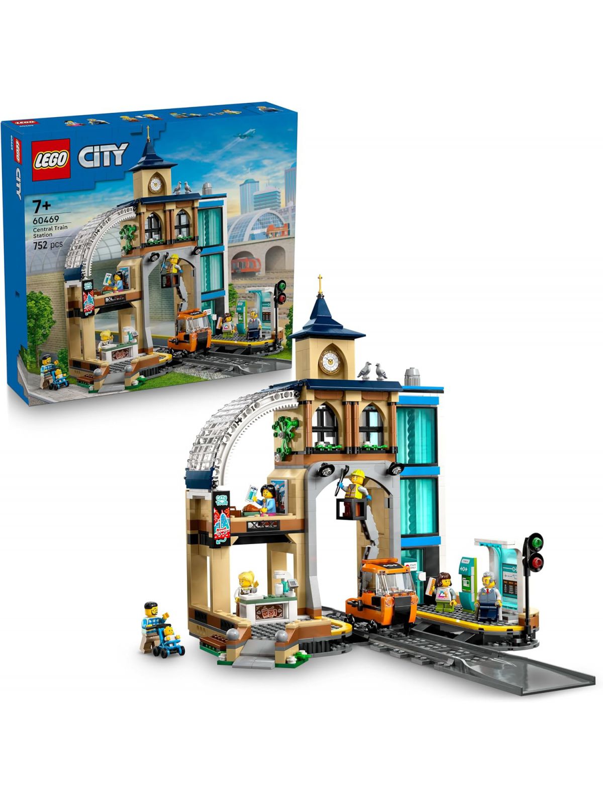 תחנת רכבת מרכזית לגו סיטי 60469 LEGO City
