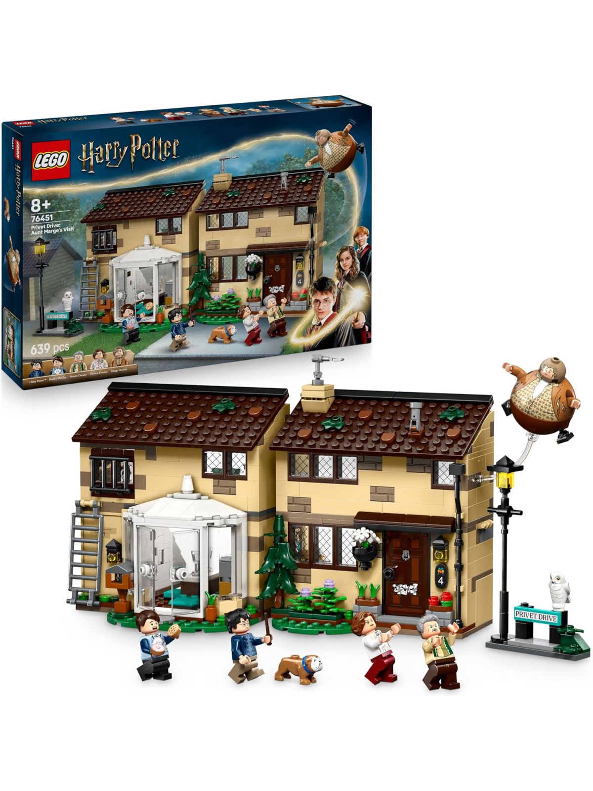 דרך פריווט: הביקור של הדודה מארג לגו LEGO Harry Potter-76451