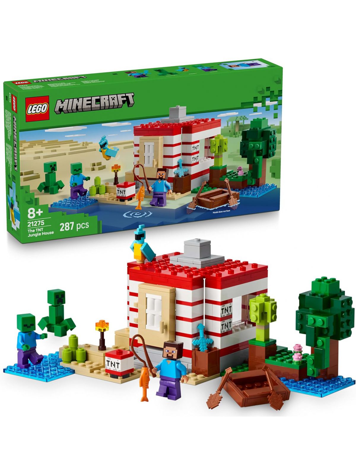 בית הגונגל טי-אן-טי לגו 21275 LEGO Minecraft