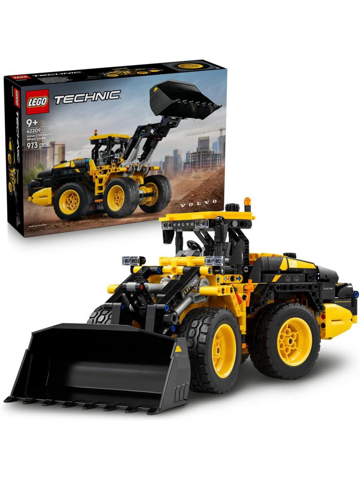 מעמיס גלגלים חשמלי וולוו L120 לגו טכניק 42209 LEGO Technic