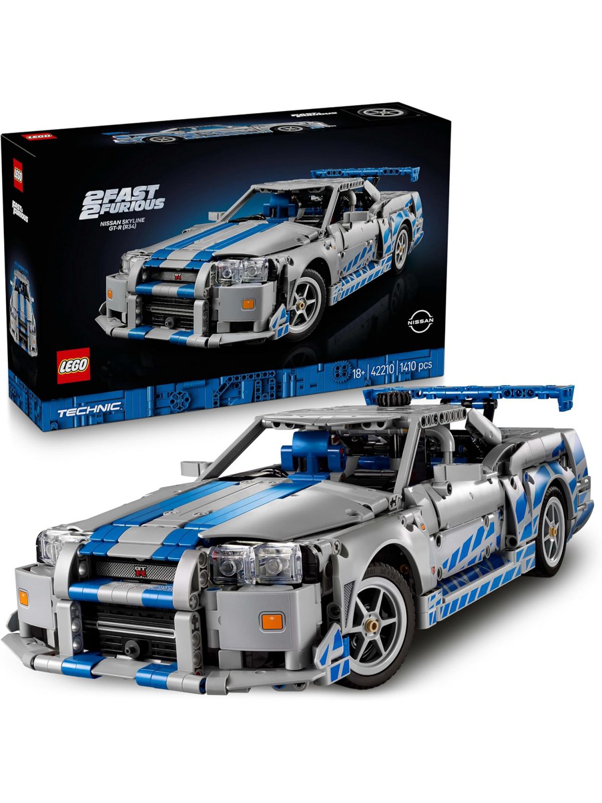 ניסאן סקייליין GT-R לגו טכניק 42210 LEGO Technic
