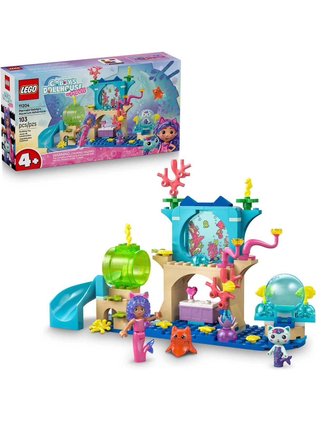 הרפתקה באקווריום של גבי בת הים לגו 11204 LEGO Gabby’s Dollhouse