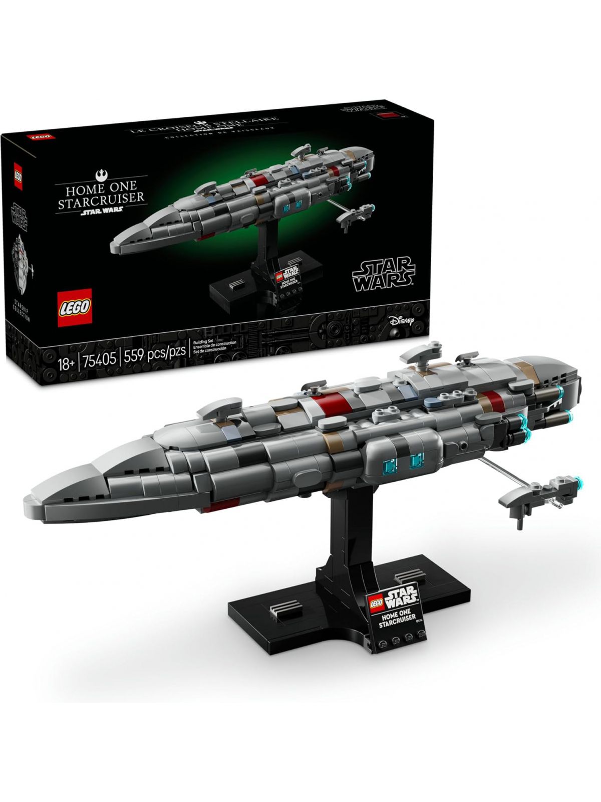 ספינת החלל ”הום וואן” מלחמת הכוכבים: שובו של הג’דיי לגו LEGO Star Wars 75405