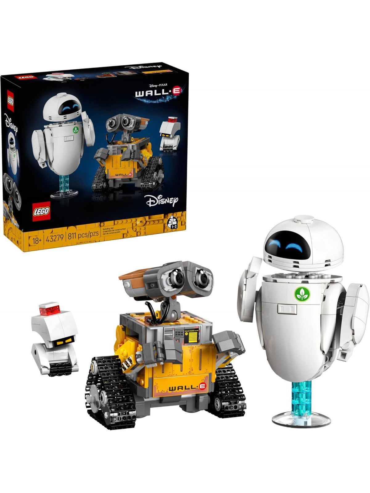 וול-E ואיב לגו דיסני LEGO Disney 43279