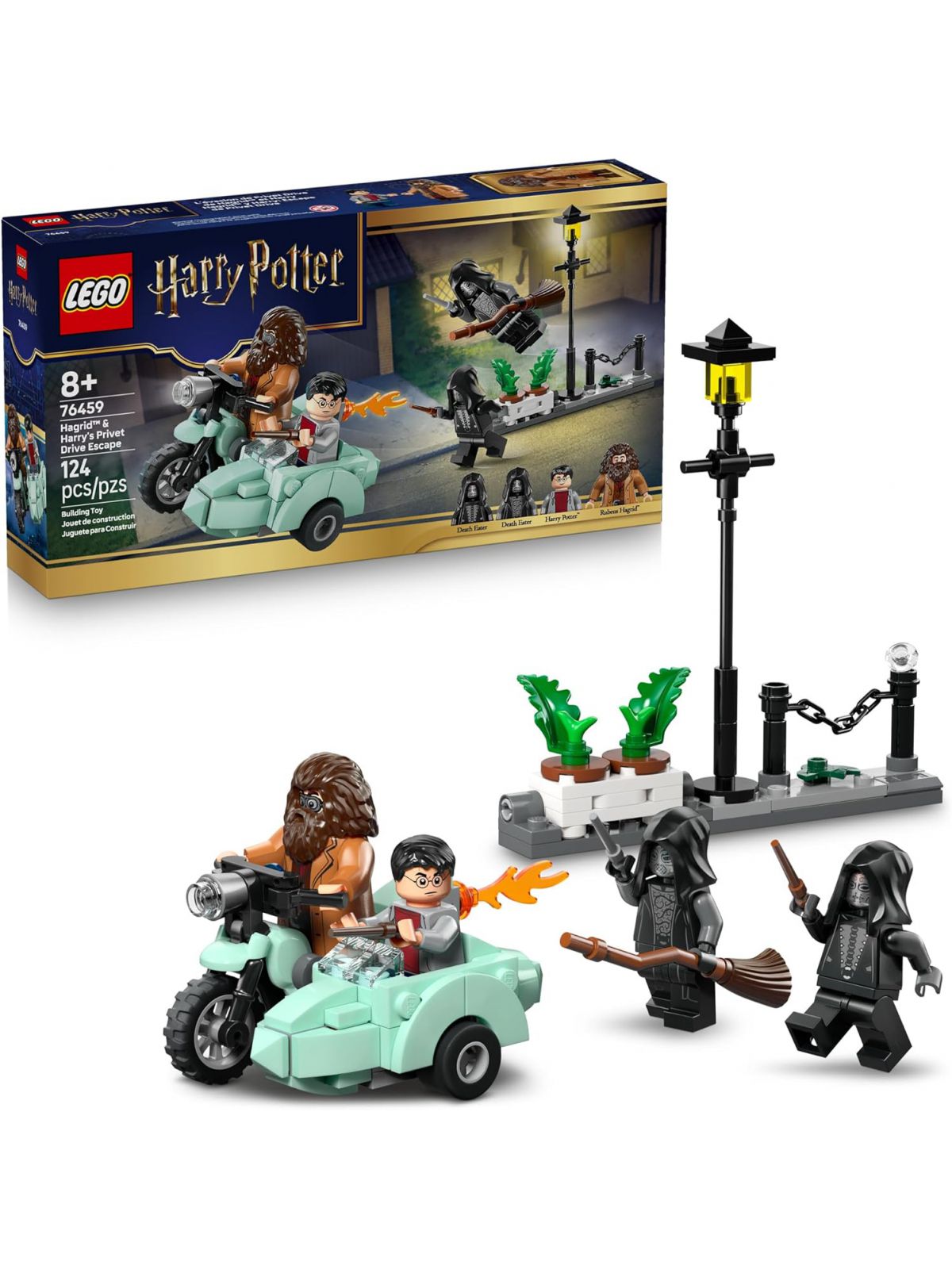 הבריחה של האגרִיד והארי מדרך פריווט לגו LEGO Harry Potter 76459