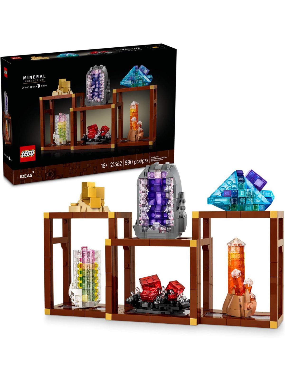 אוסף מינרלים לגו 21362 IDEAS LEGO