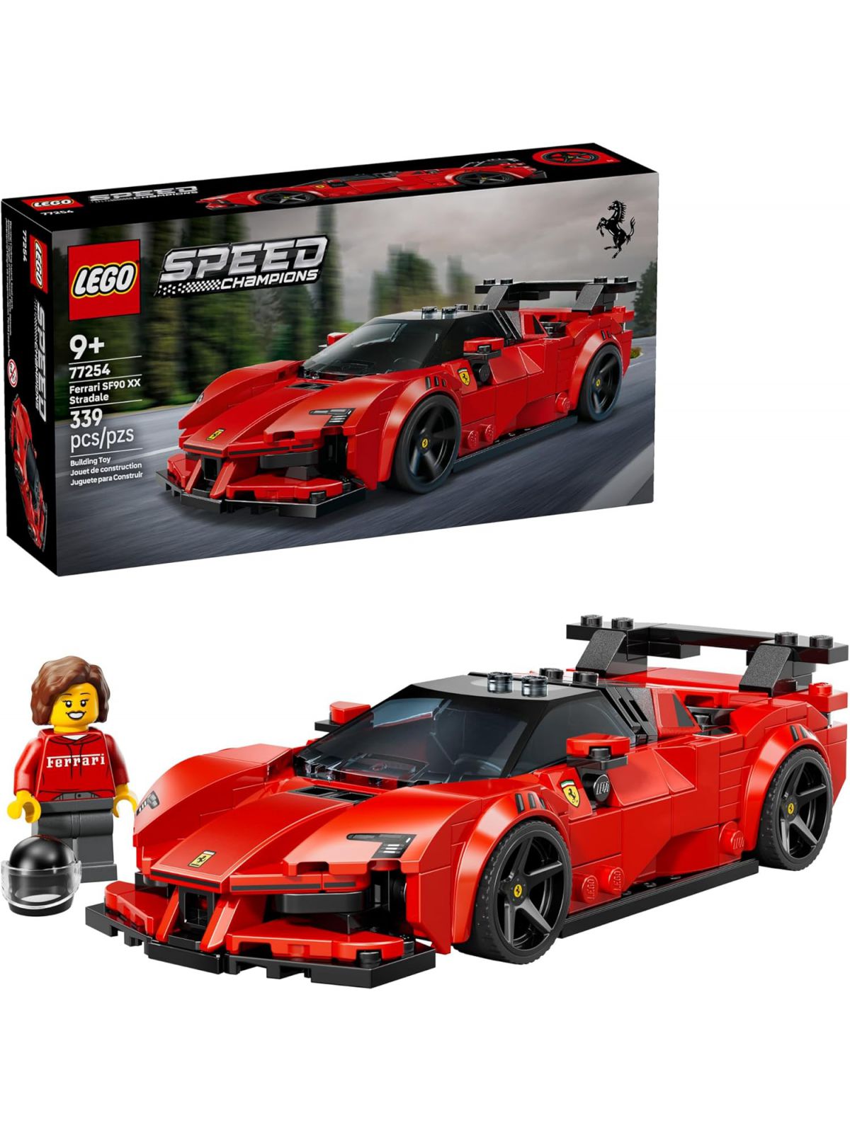מכונית ספורט פראררי SF90 XX Stradale לגו Lego Speed Champions 77254