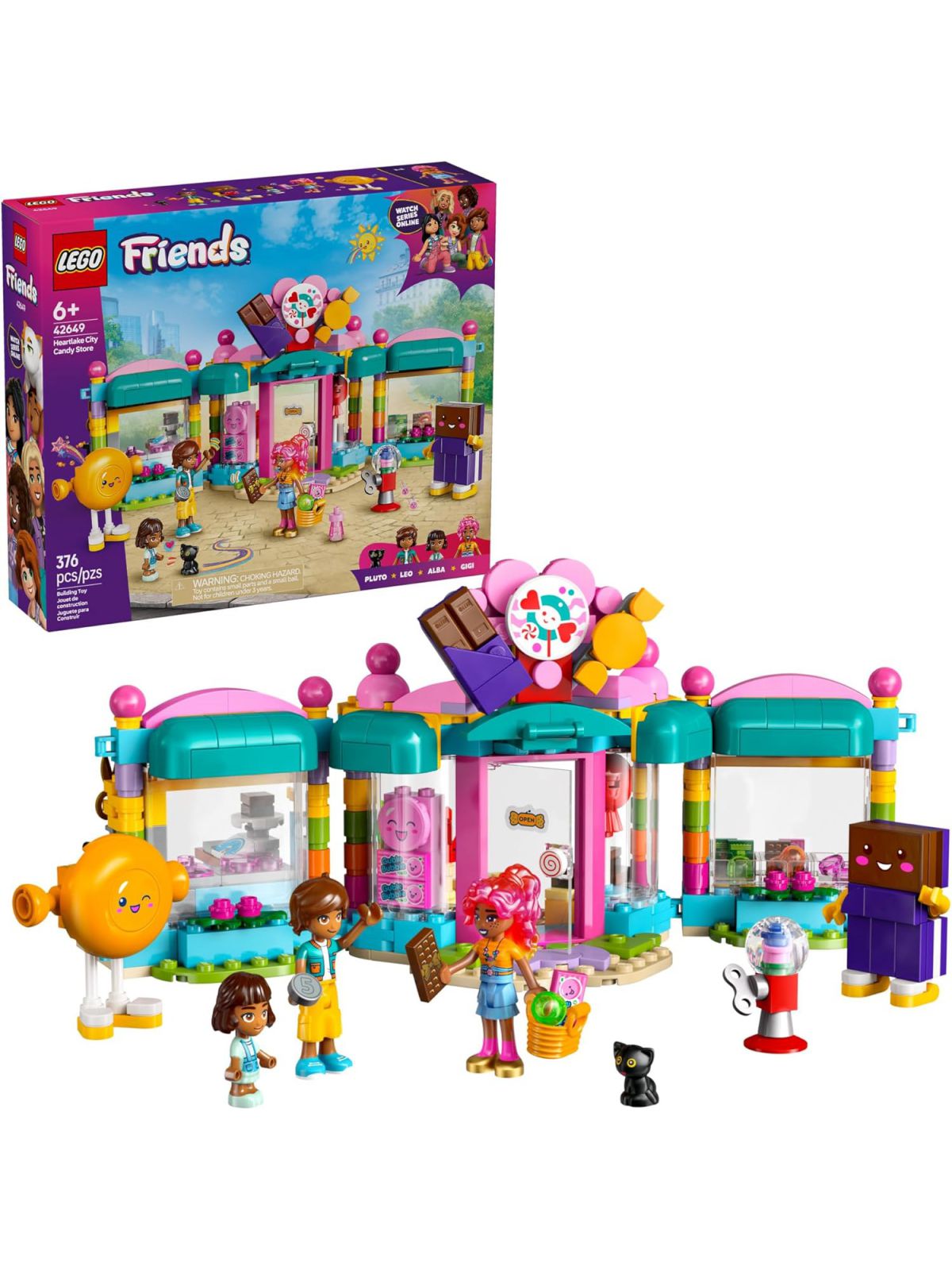 חנות ממתקים של הארטלייק סיטי לגו LEGO FRIENDS 42649