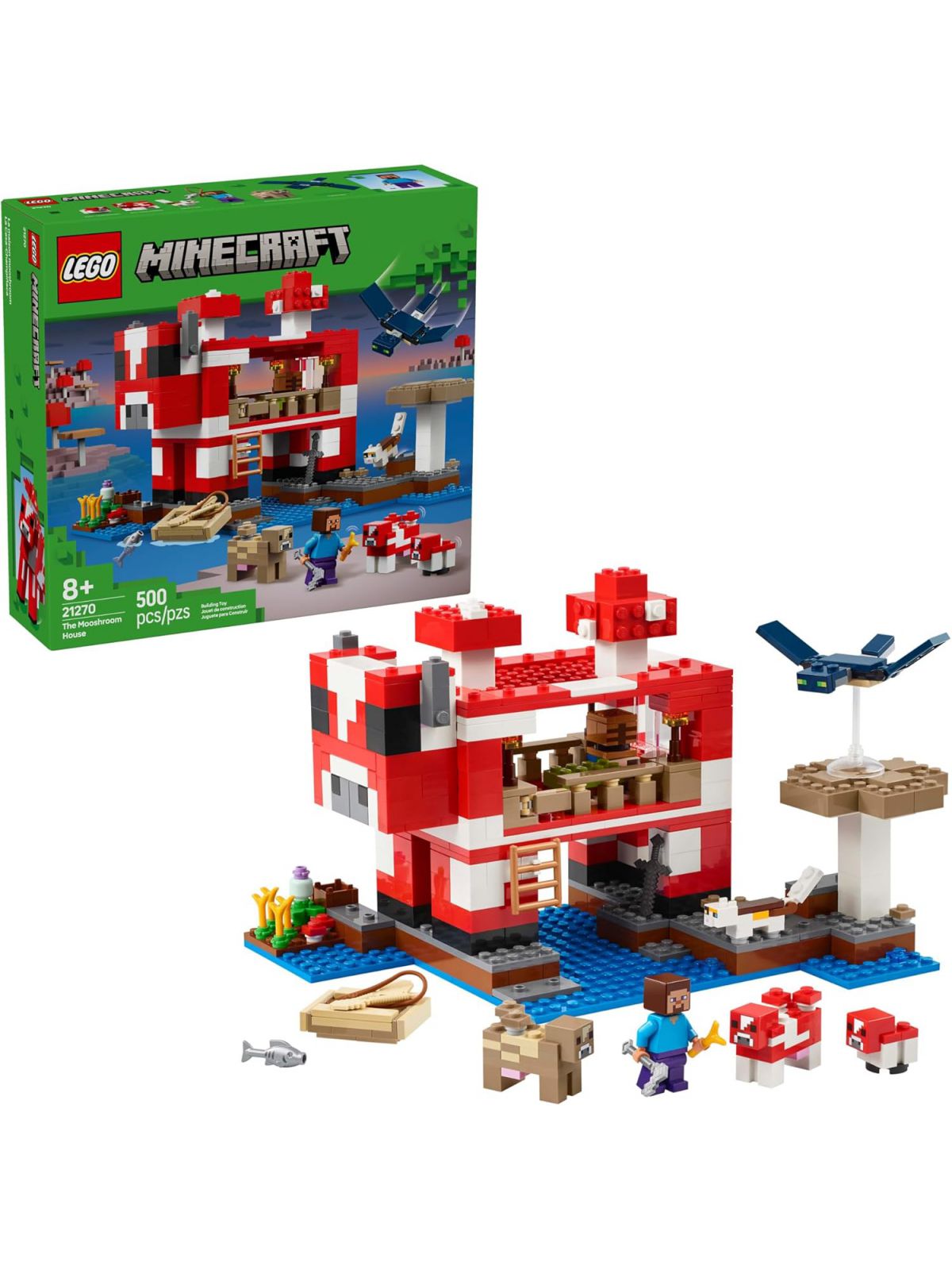 בית המושרום לגו 21270 LEGO Minecraft