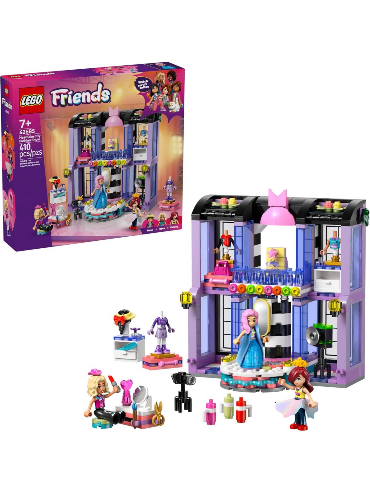 תצוגת אופנה בהארטלייק סיטי לגו LEGO FRIENDS 42685