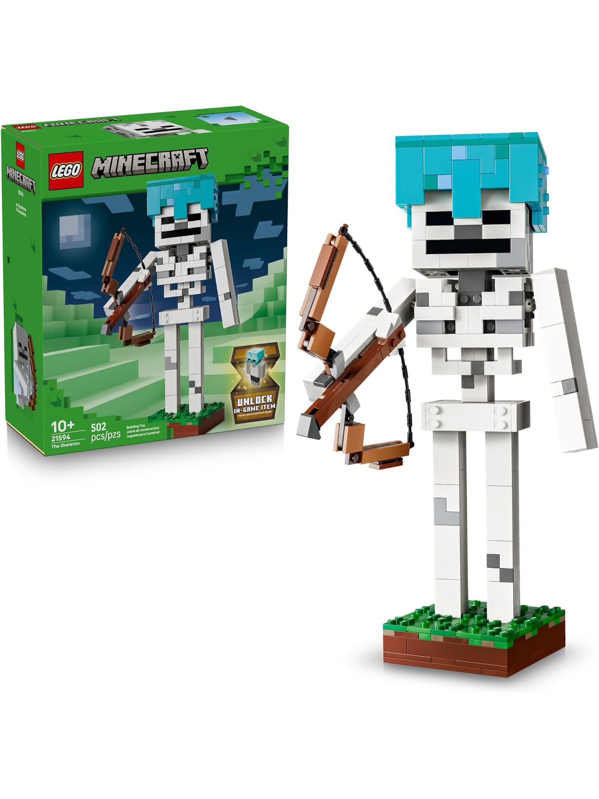 השלד לגו 21594 LEGO Minecraft