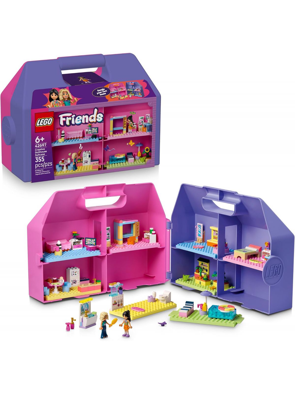 בית בובות במזוודה לגו LEGO FRIENDS 42697