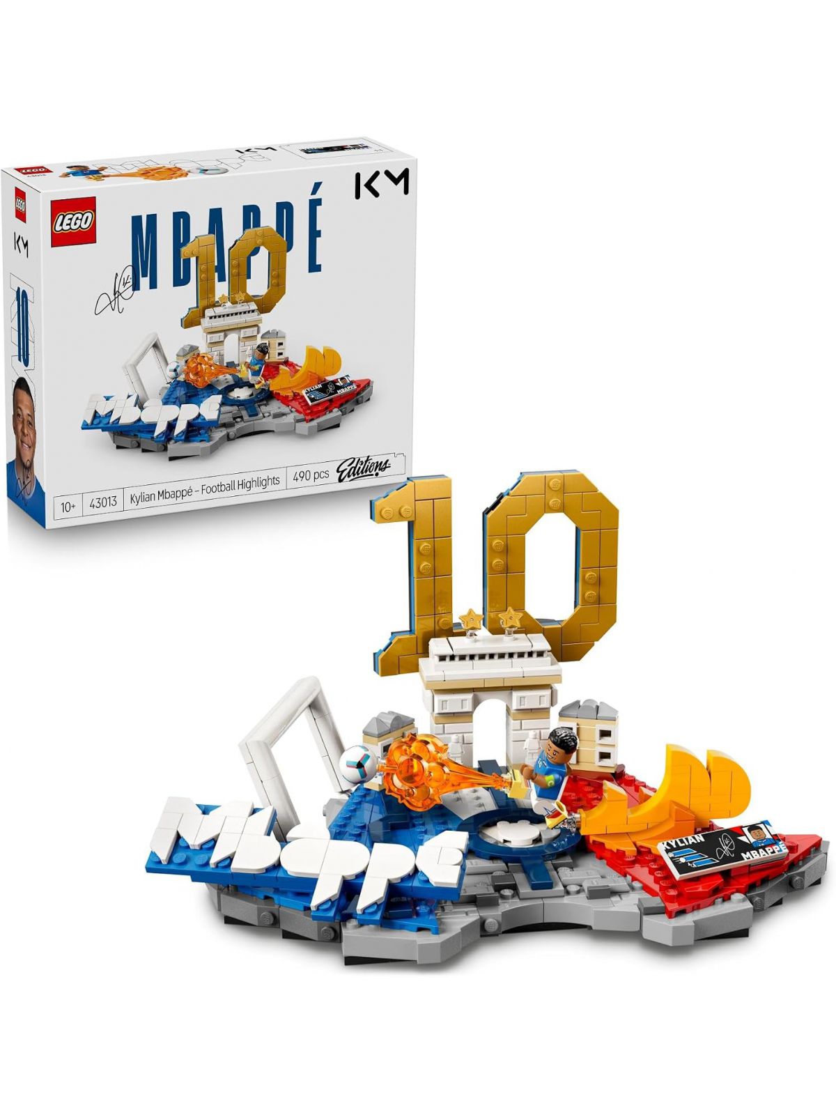 קיליאן אמבפה הרגעים הגדולים לגו LEGO EDITIONS SPORTS 43013