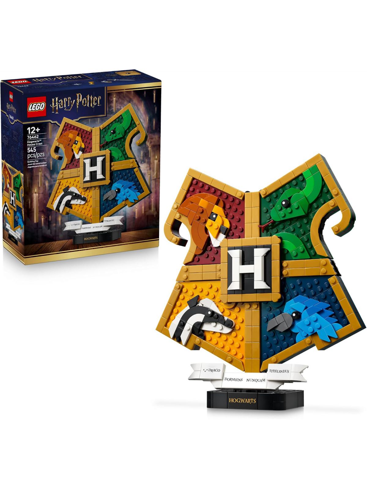 סמל הבתים של הוגוורטס לגו הארי פוטר LEGO Harry Potter 76462