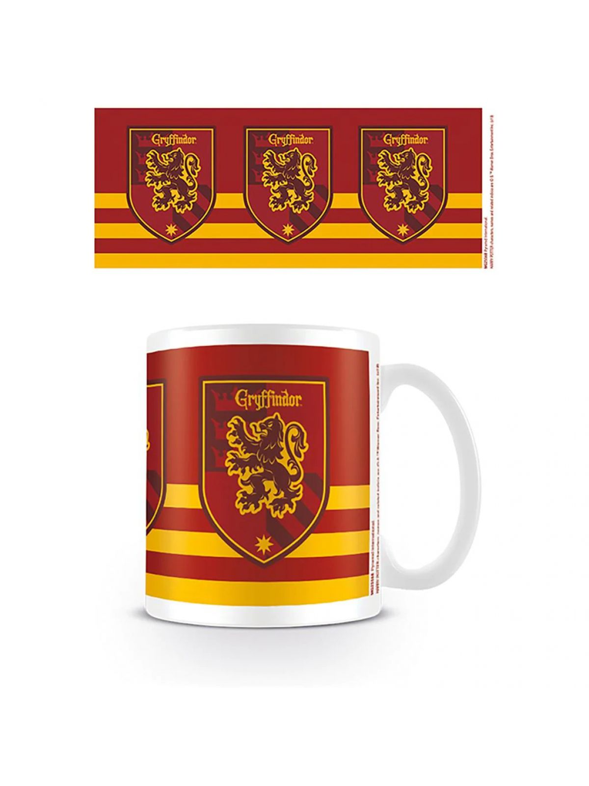 ספל לוגו גריפינדור פסים