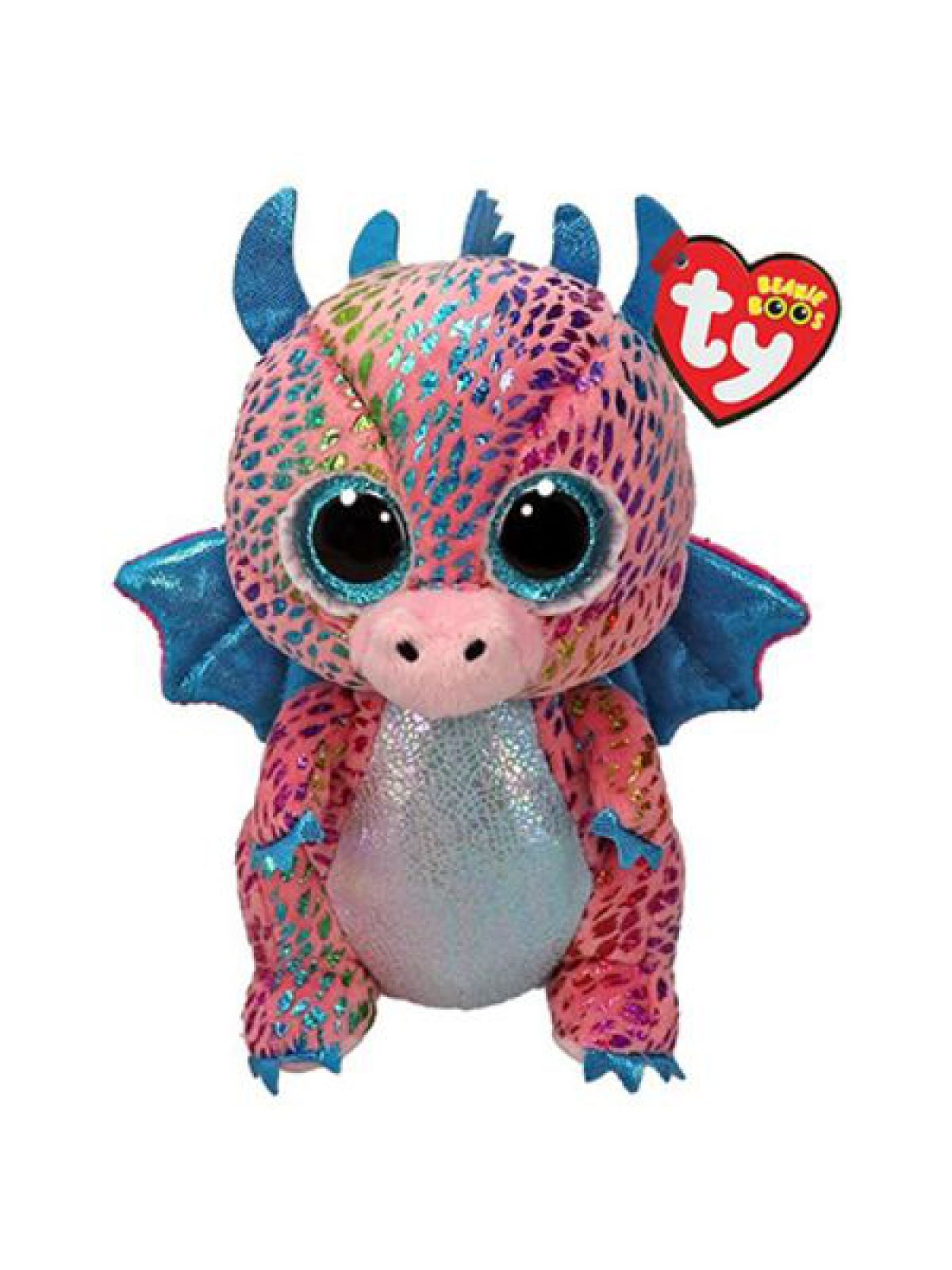 פלינט הדרקון בובת TY עיניים גדולות (S)