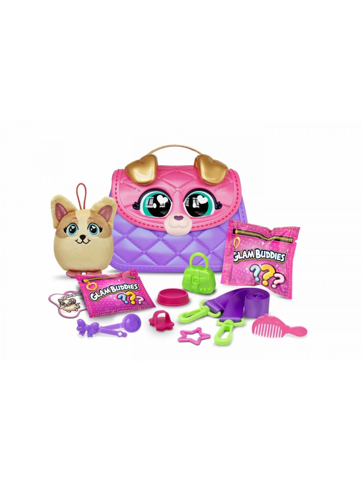 גלאם באדיס גורים מתוקים בתיק 6D Glam Buddies