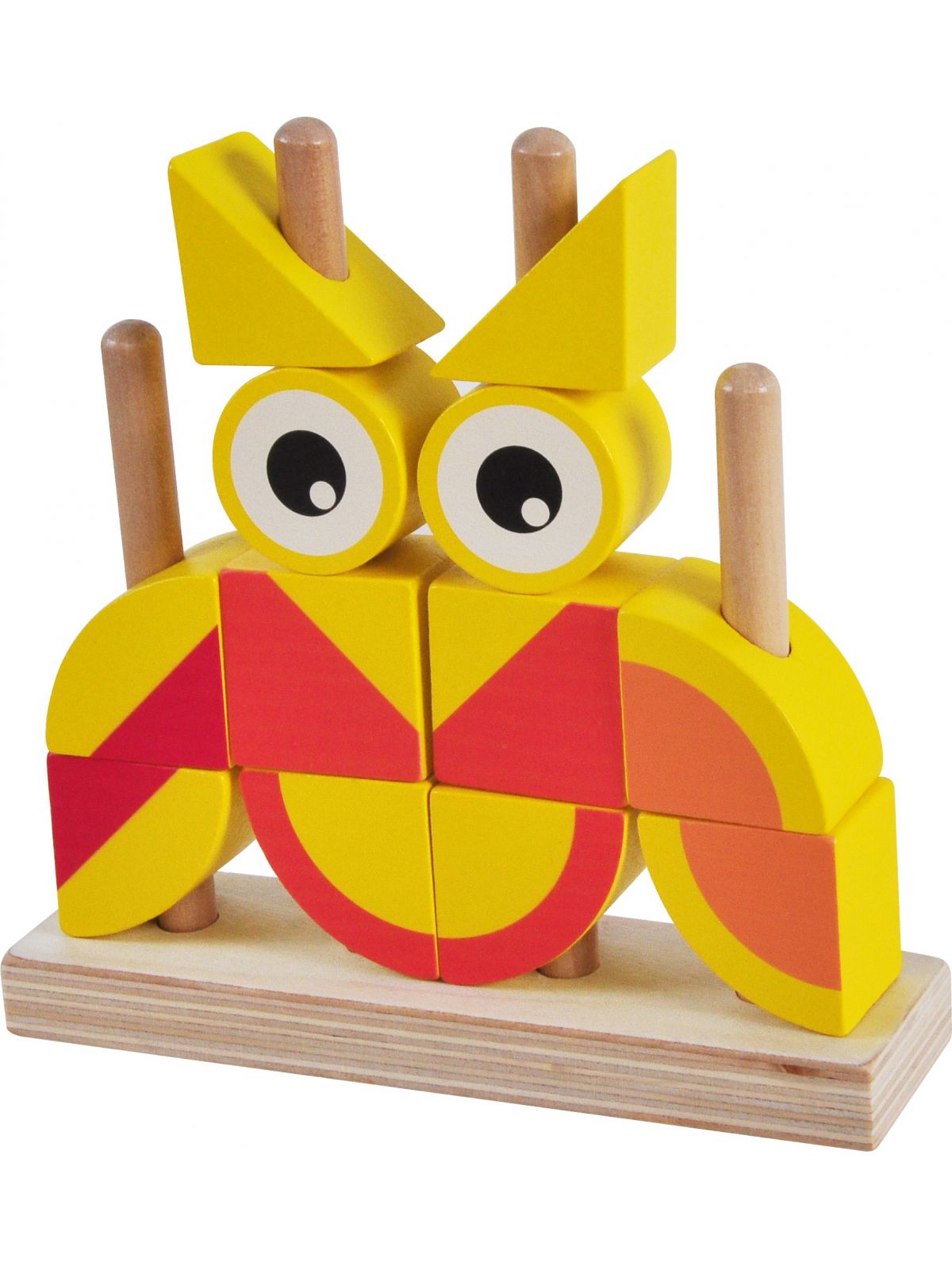 קוביות להרכבת פרפר עץ