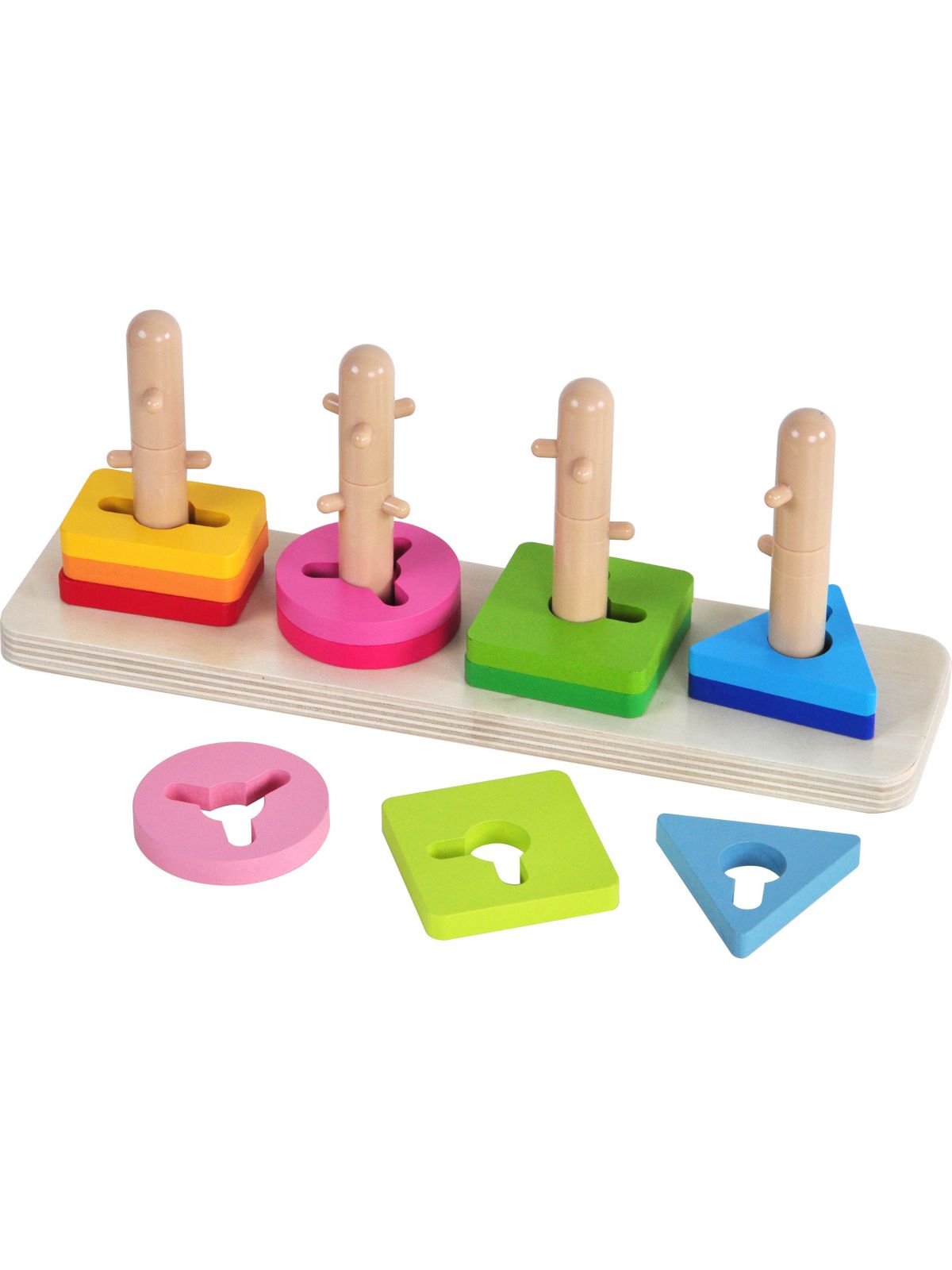 משחק התאם צורה עץ