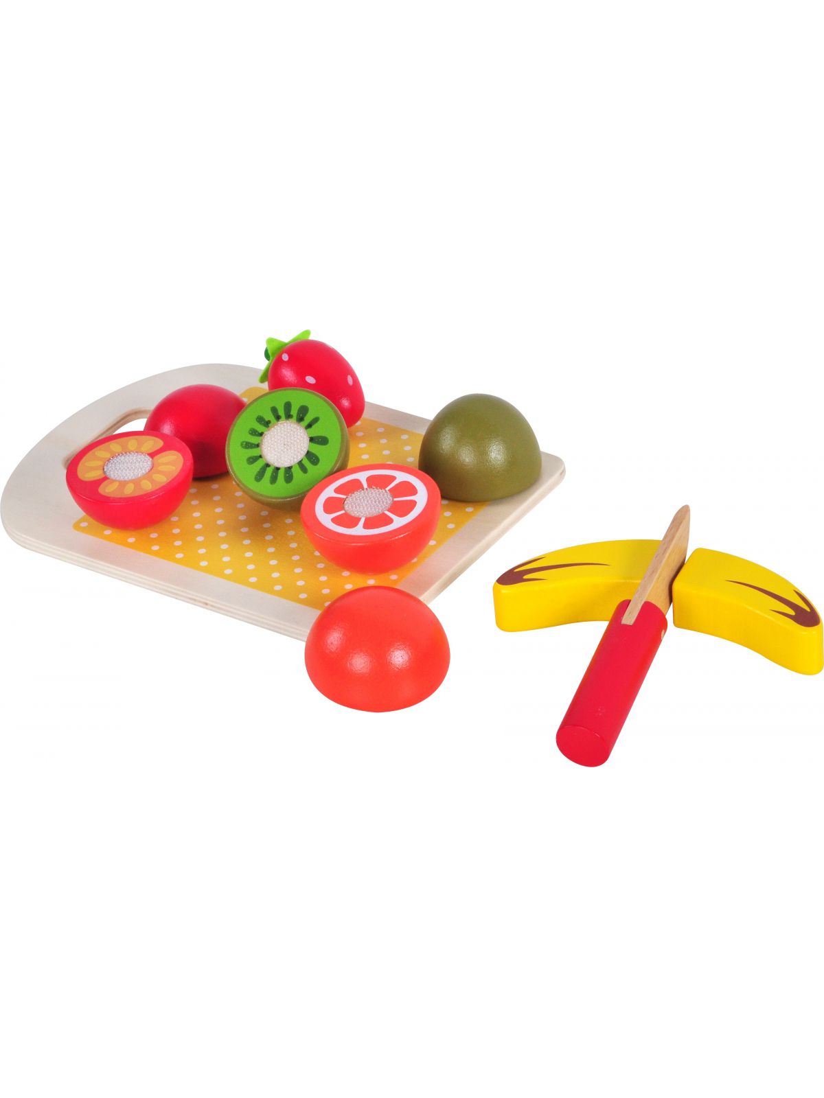 משחק חיתוך פירות עץ