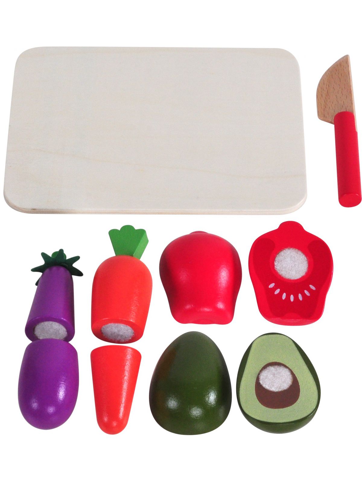 משחק חיתוך ירקות עץ