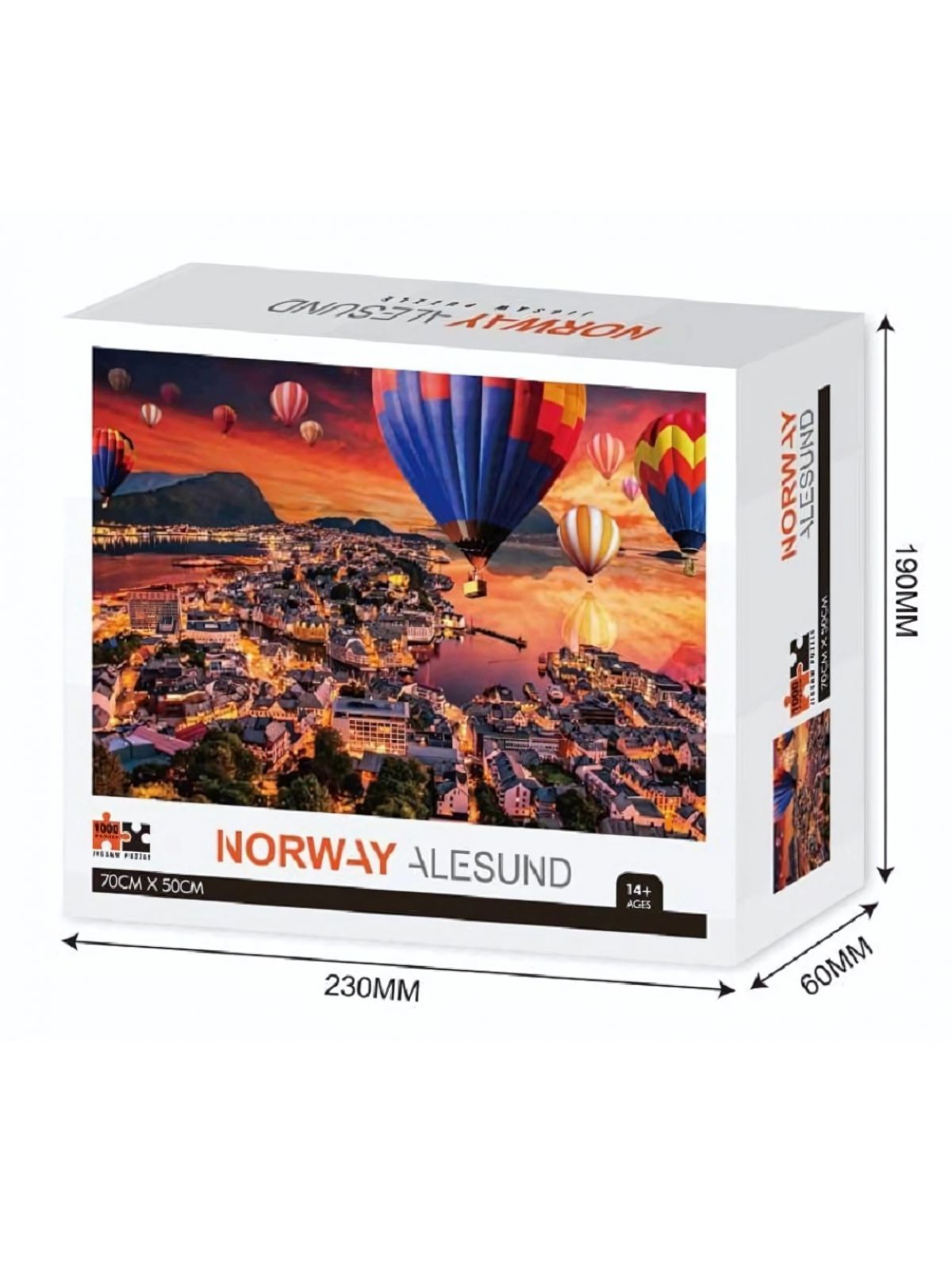 פאזל  1000 חלקים נרווגיה