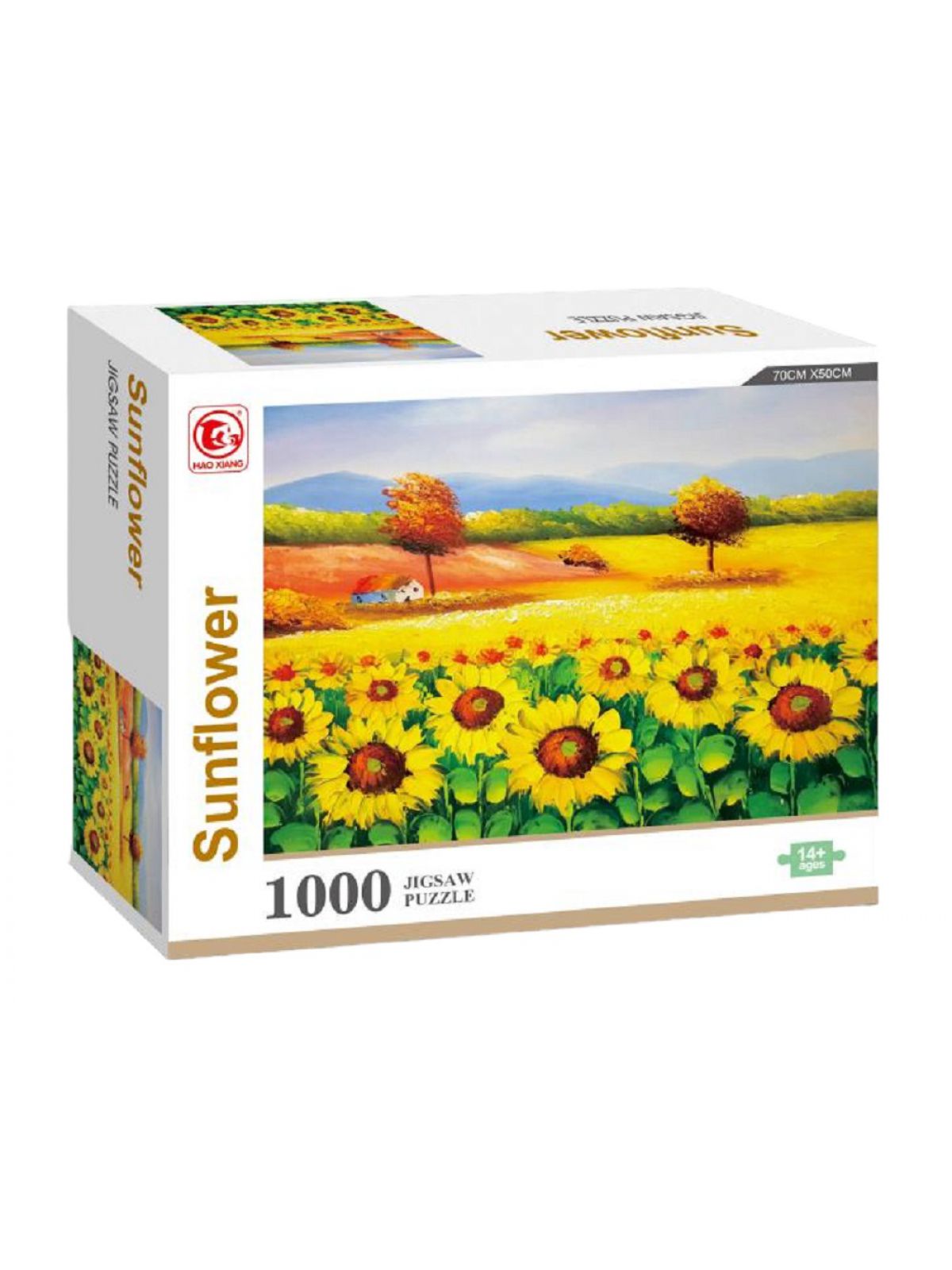 פאזל 1000 חלקים חמניות