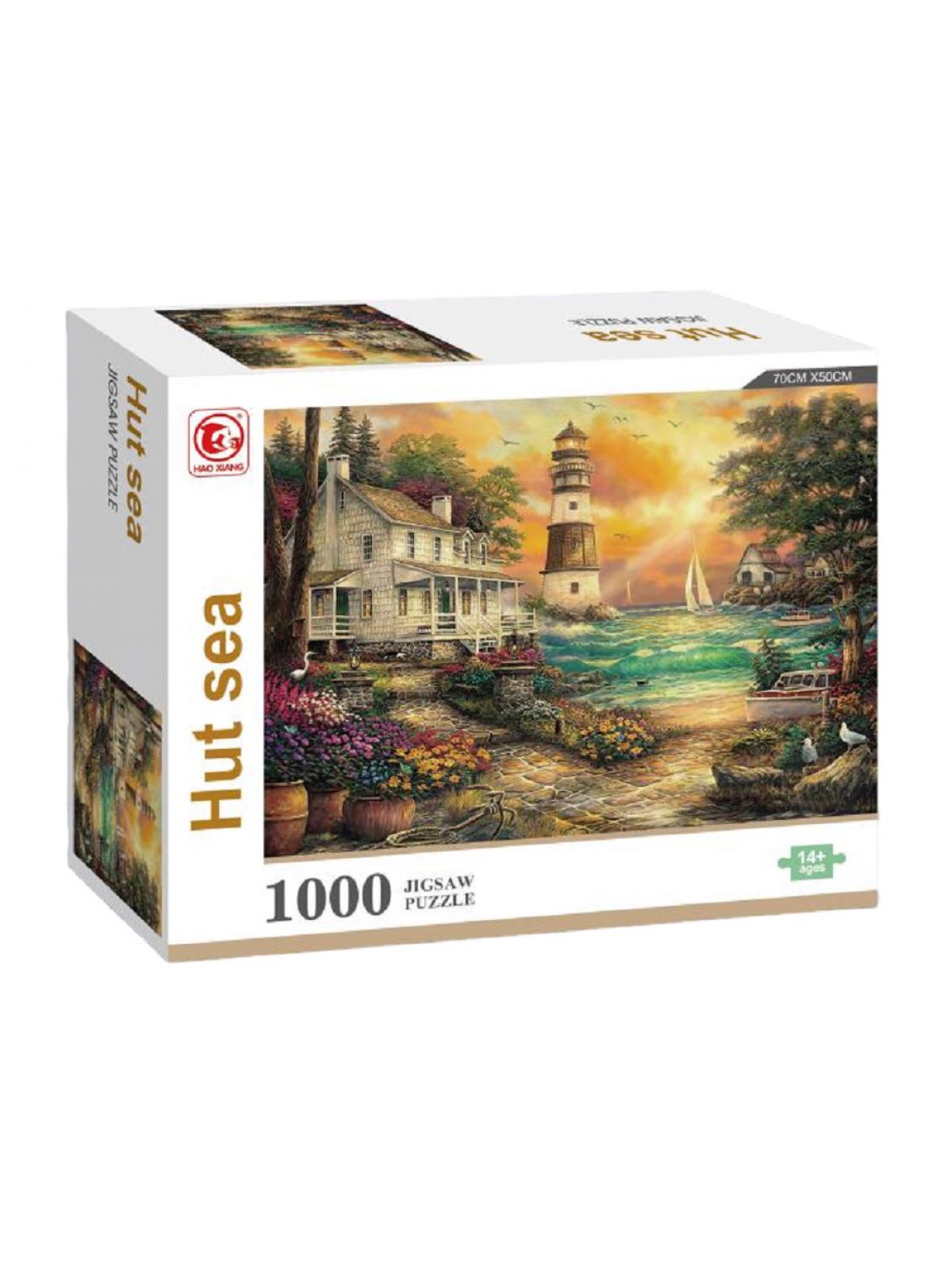 פאזל 1000 חלקים בקתת הים