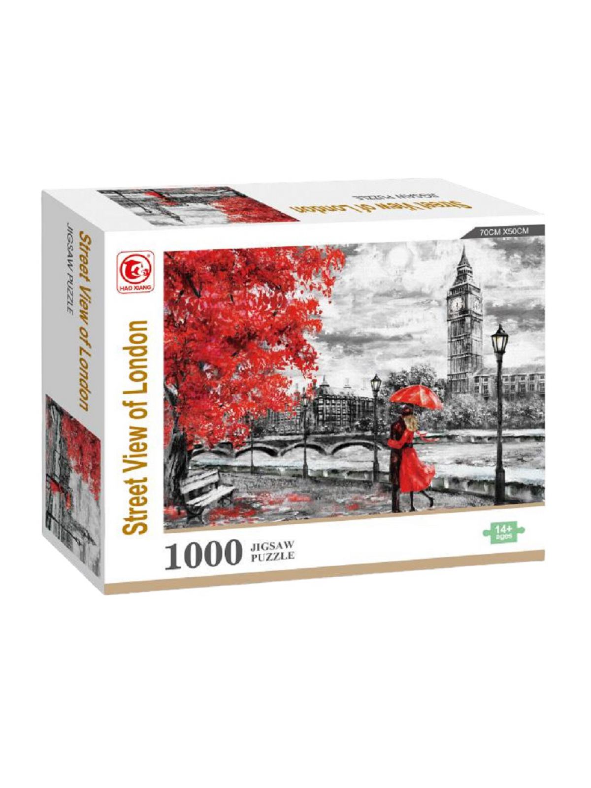 פאזל 1000 חלקים רחובות לונדון