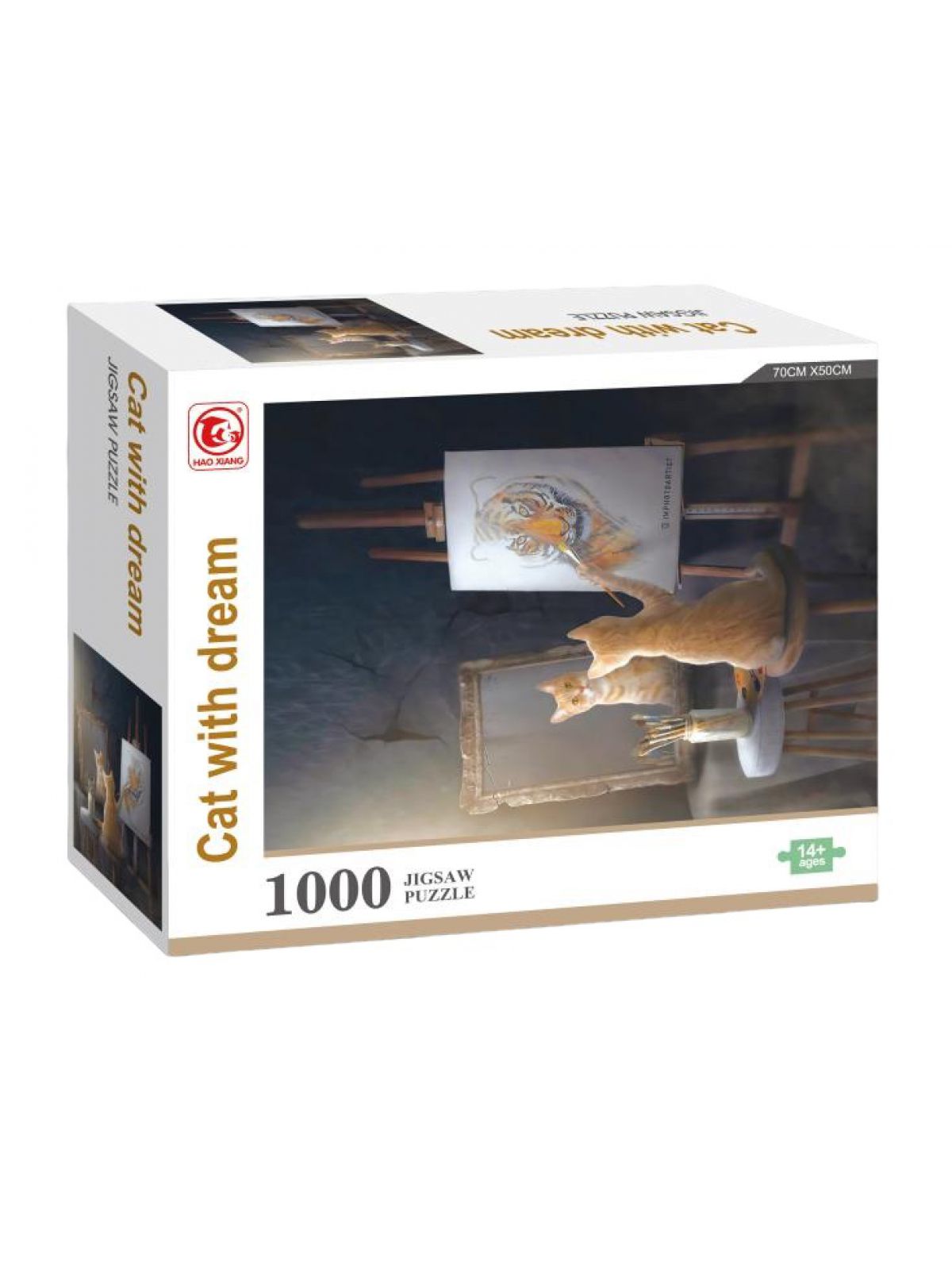 פאזל 1000 חלקים חלומו של חתול