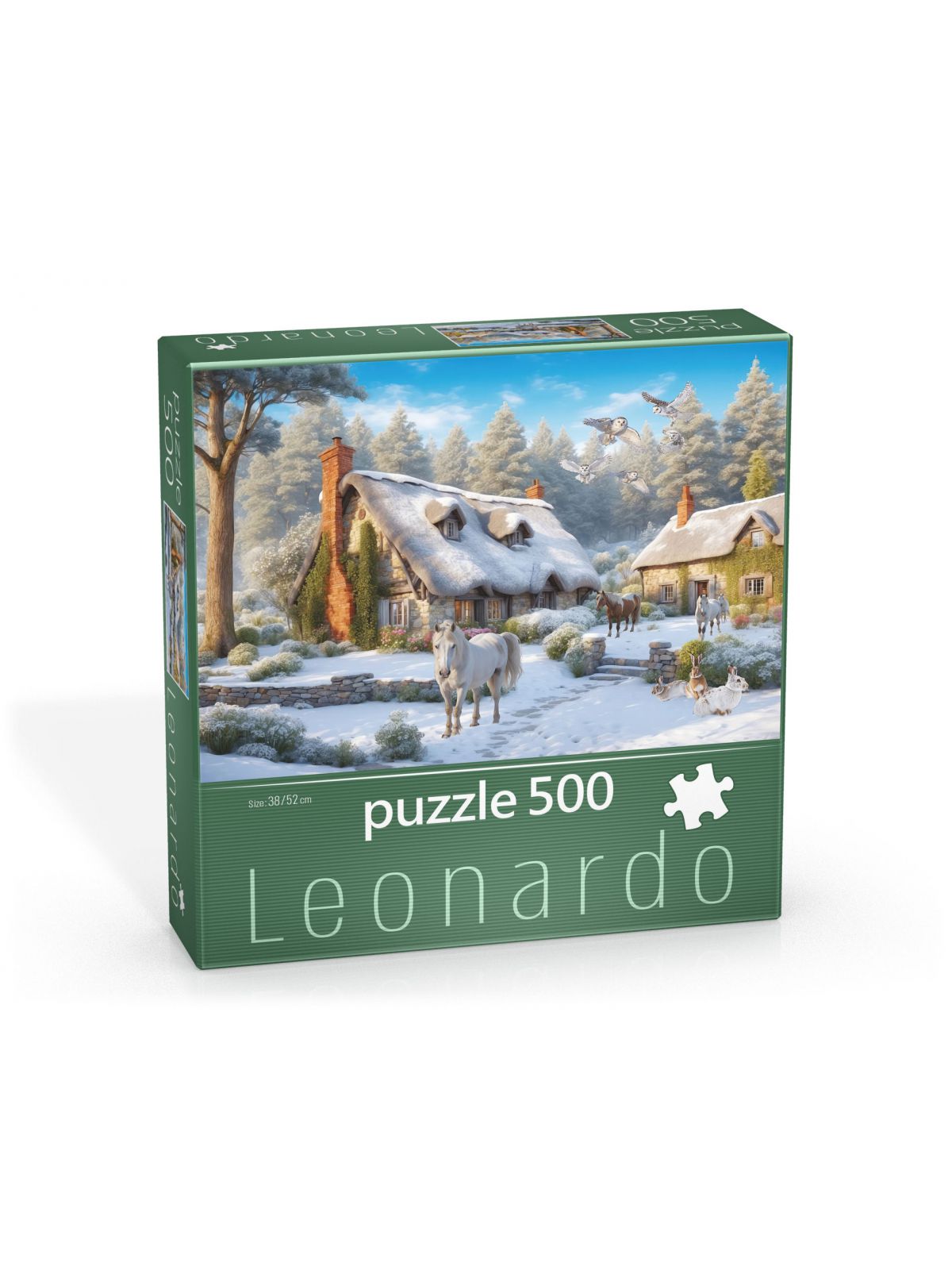 פאזל בוקר לבן 500 חלקים