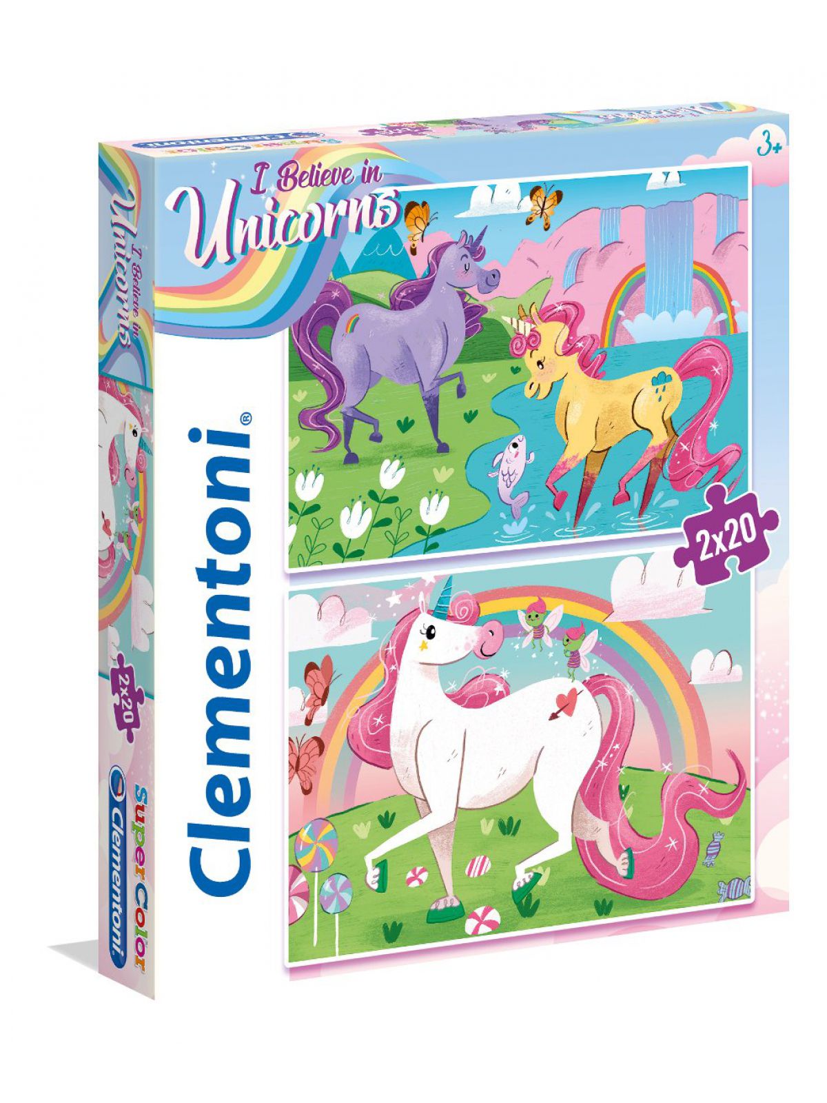 פאזל חד קרן 2X20 חל’