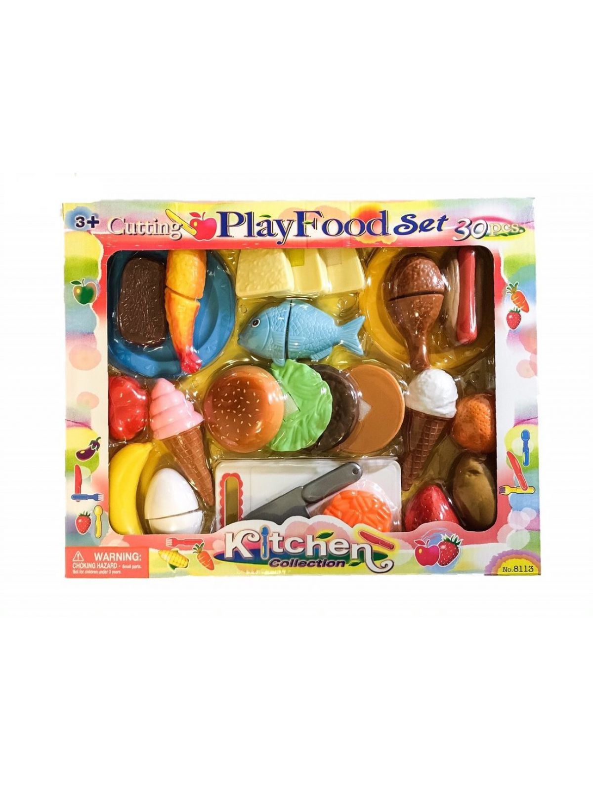 סט אוכל 30 חלקים 8113