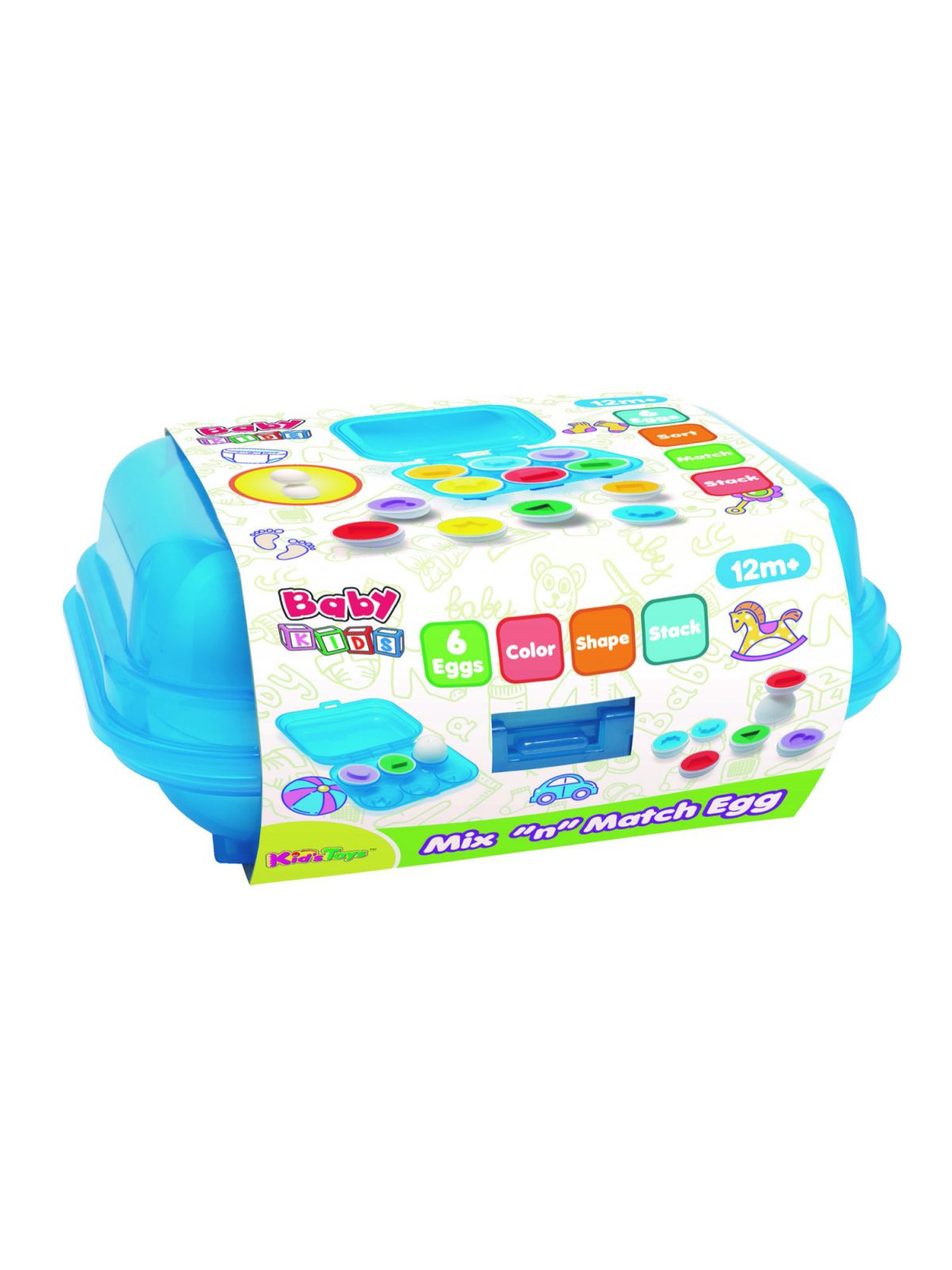 ביצי צורות בתבנית