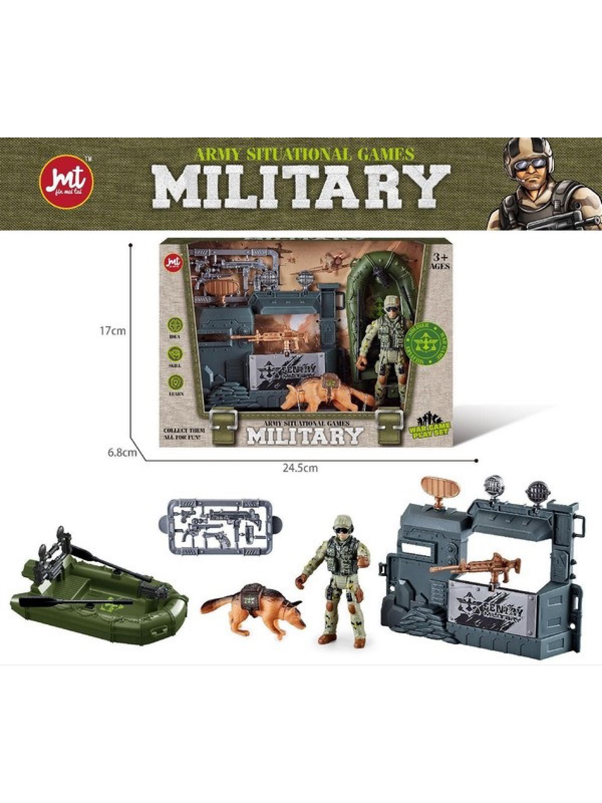 סט קומנדו ימי + עמדת שמירה