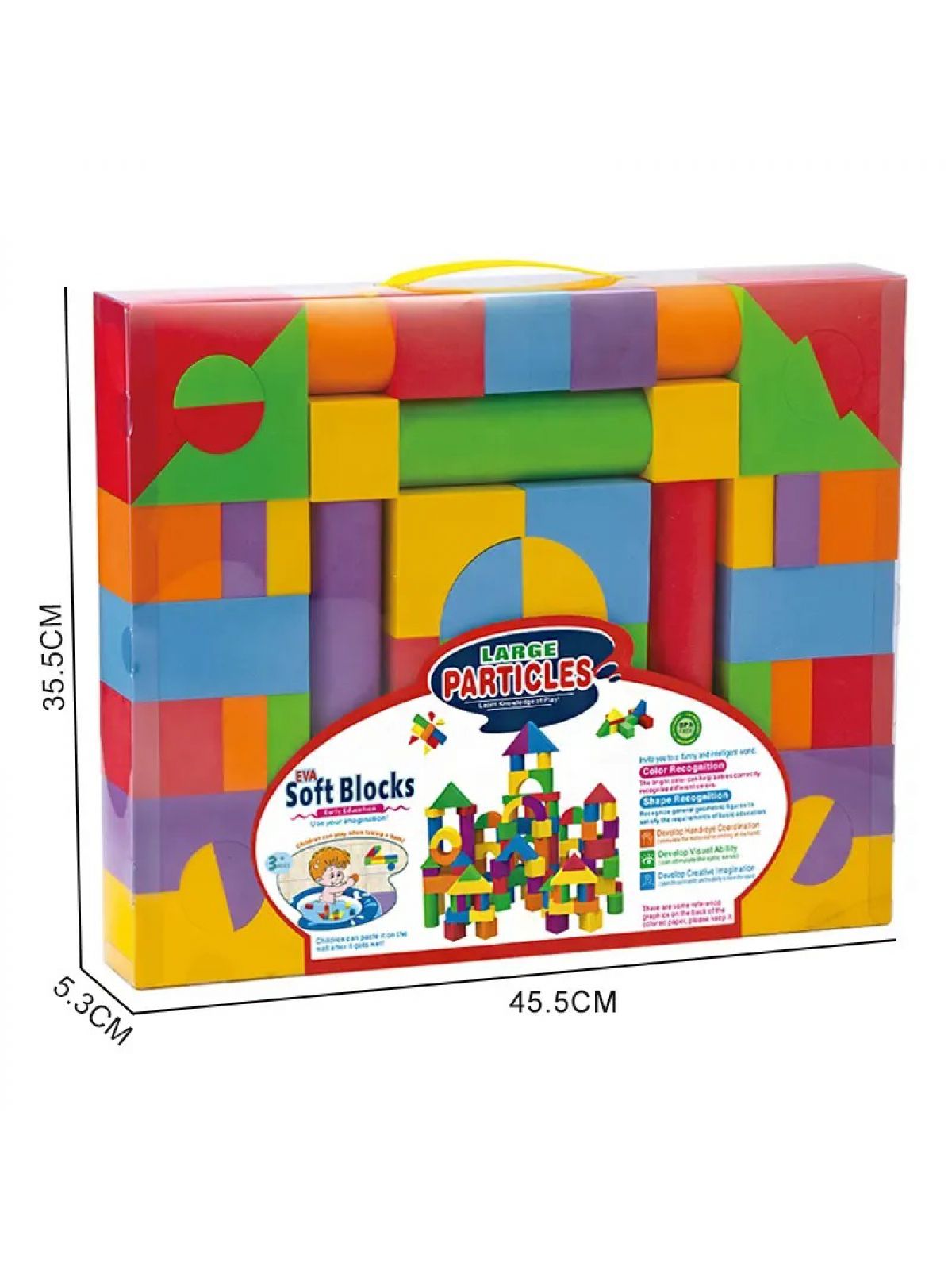 מזוודת קוביות סול צבעוניות