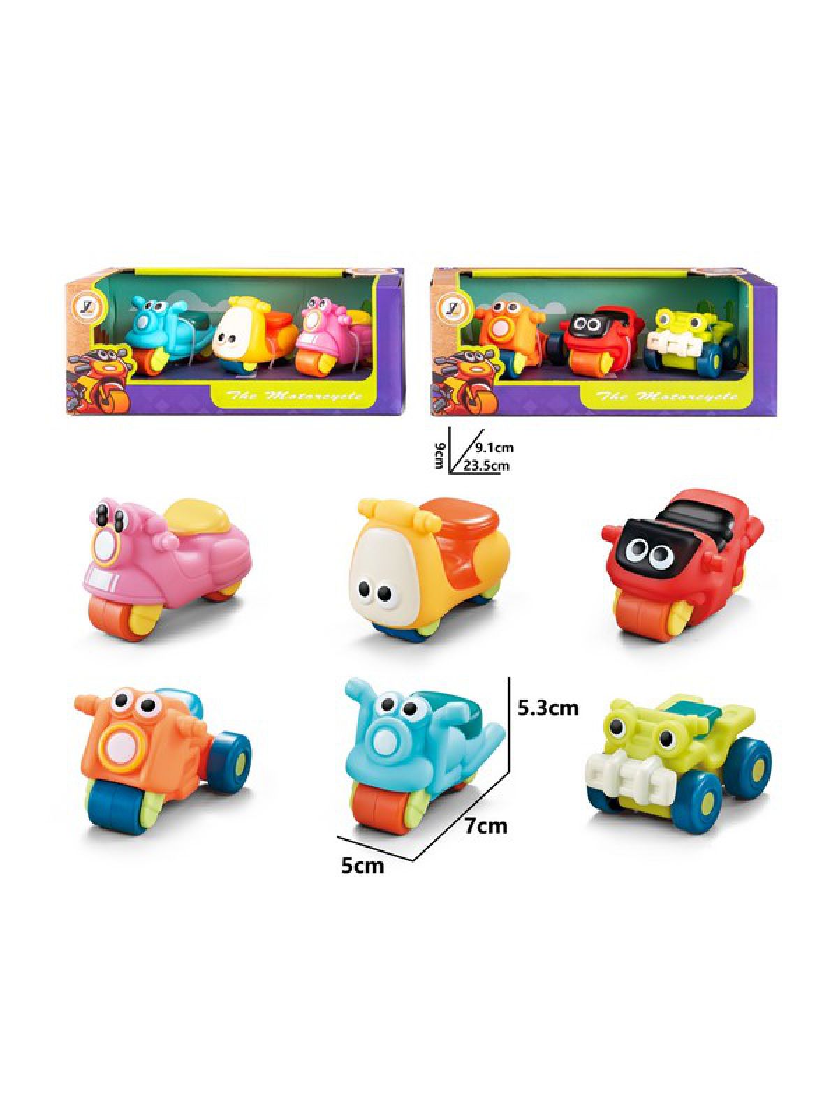 מארז 3 אופנועים תינוקות