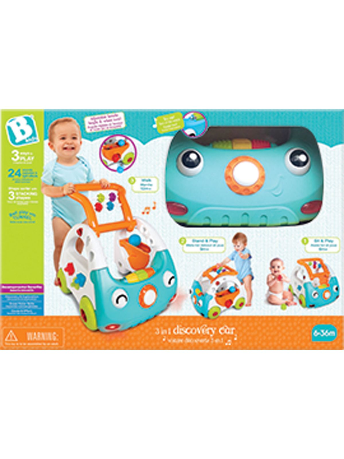 הליכון מכונית 3 ב 1