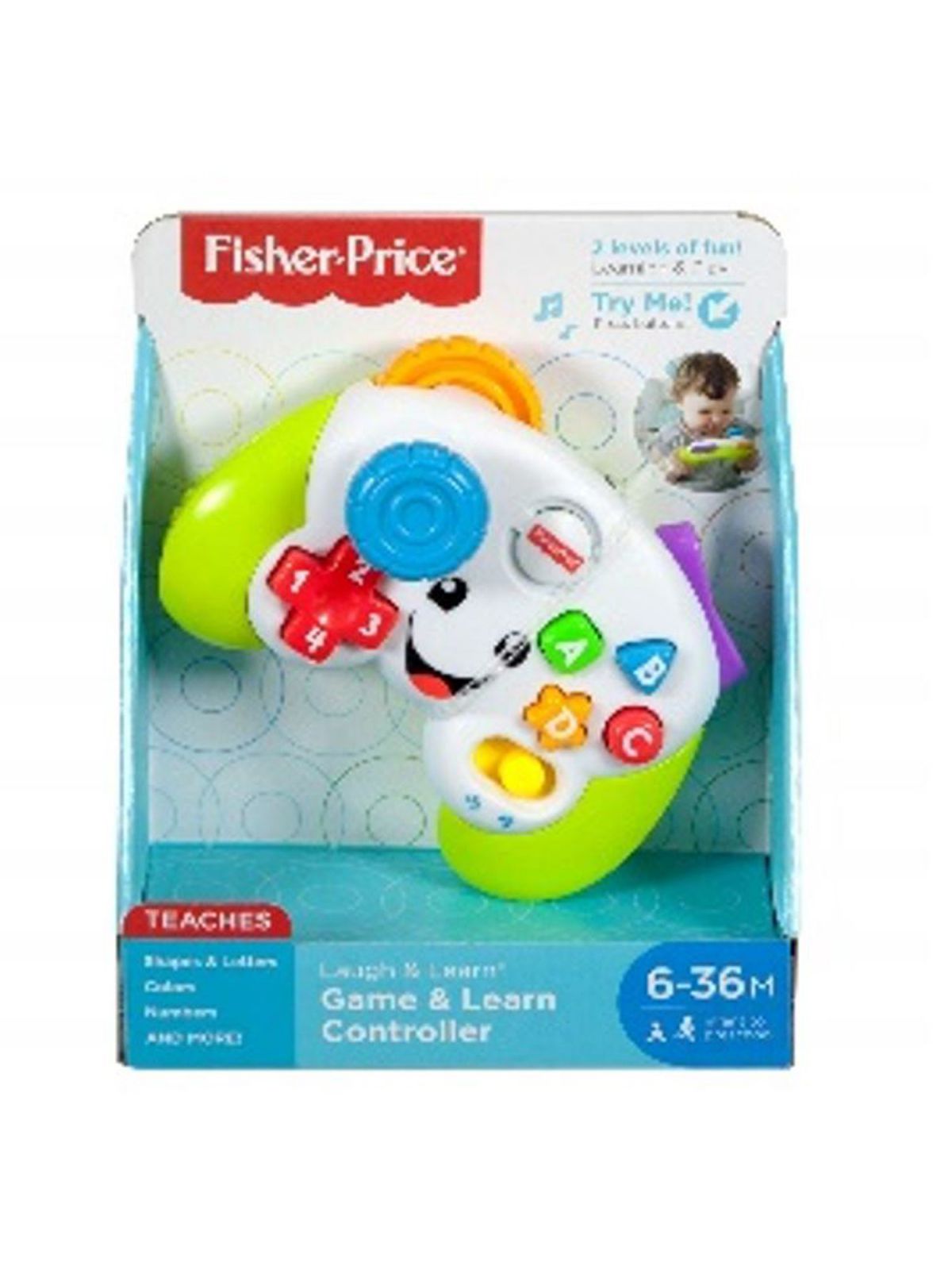שלט משחק ללמידה והנאה דובר עברית Fisher Price