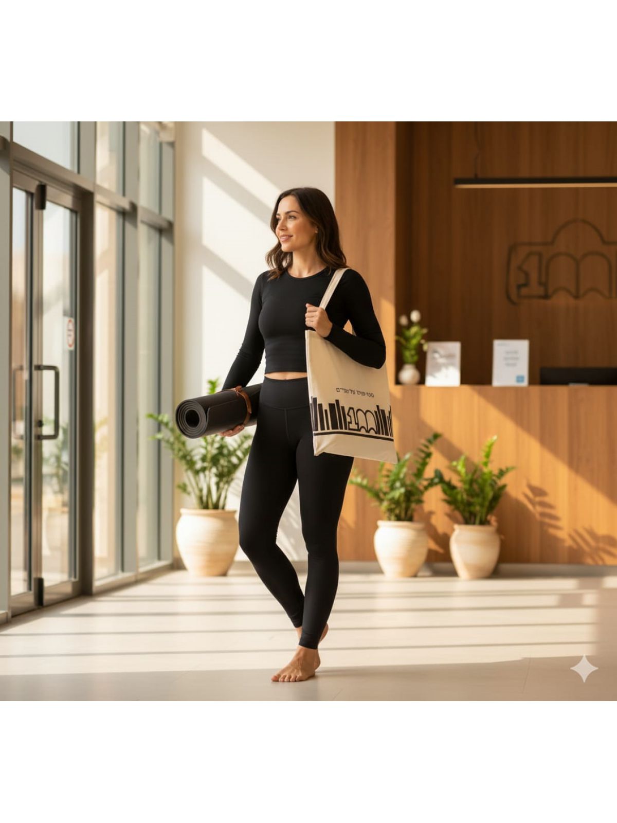 תיק בד בז’ סטימצקי