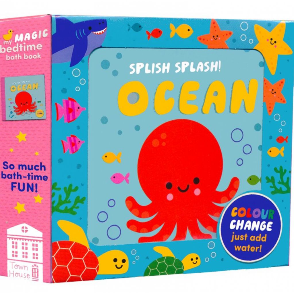 COLOUR CHANGING BATH BOOK MY LITTLE OCEAN | סטימצקי