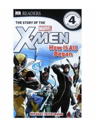 DK READERS: STORY OF THE X-MEN- HOW IT ALL BEGAN L4