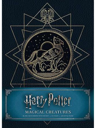 HARRY POTTER: CREATURES HARDCOVER BLANK SKETCHBOOK