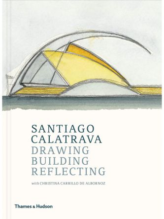 SANTIAGO CALATRAVA DRAWING BUILDING REFLECTING