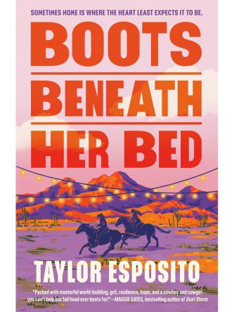 BOOTS BENEATH HER BED