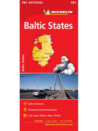 BALTIC STATES MAP 781 2012ED.