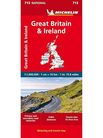 GREAT BRITAIN & IRELAND 2023 713 MAP