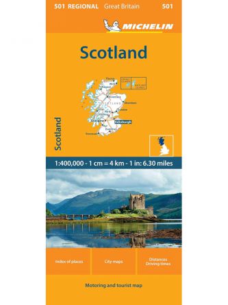 GREAT BRITAIN SCOTLAND  MICHELIN MAP