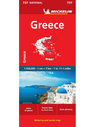 GREECE  MICHELIN MAP 737