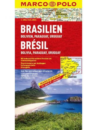 BRAZIL BOLIVIA PARAGUAY..MAP